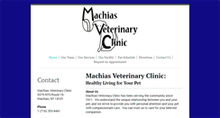 Desktop Screenshot of machiasvet.com